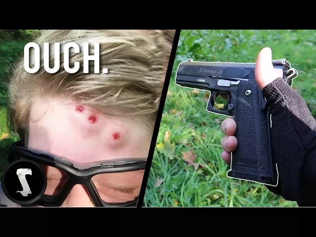 possibly the most painful airsoft pistol in existence (1800 rpm pistol